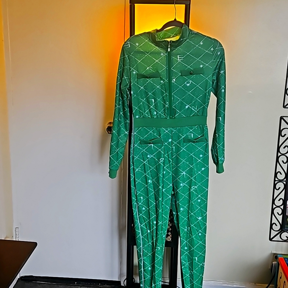 Sexy zip up body con Jumpsuit Long sleeves